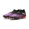 Fußballschuh PUMA "FUTURE 8 PRO FG/AG Fußballschuhe Damen", Gr. 40, schwarz, weiß glowing rot, Obermaterial: Synthetik, Textil; Futter: Synthetik, Textil; Innensohle: Textil; Laufsohle: Synthetik, Schuhe