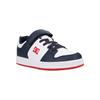 Sneaker DC SHOES "Manteca 4 V Sn", Kinder, Gr. 13(30,5), weiß, navy, rot, 100% Synthetik, Schuhe