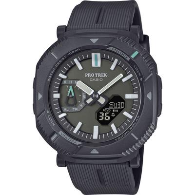 Smartwatch CASIO PRO TREK SMART, schwarz, Smartwatches, Armbanduhr, Herrenuhr, bis 10 bar wasserdicht, Bluetooth