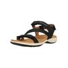 Badeschuh WHISTLER "Malena", Gr. 39, schwarz, Polyurethane, casual, Schuhe, mit einstellbaren Riemen und gepolstertem Absatz