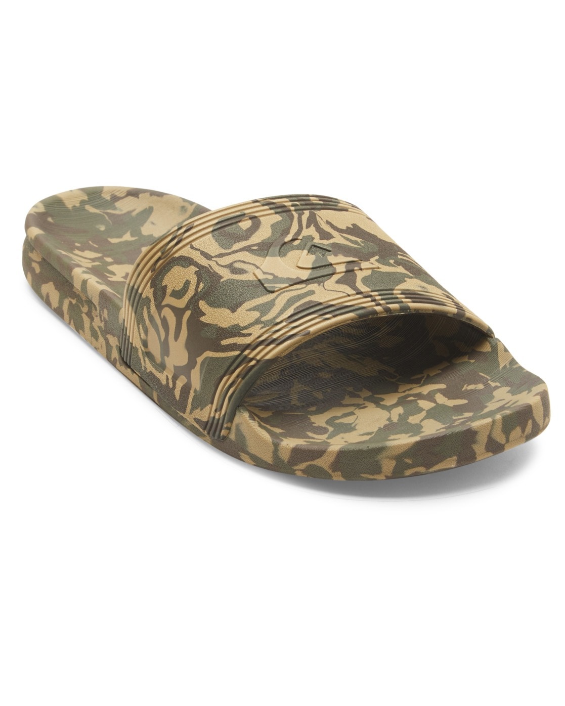 Sandale QUIKSILVER "Dockyard", Herren, Gr. 13(46), grün (grün 1), Obermaterial: Synthetikmaterial / Futter: Textil / Außensohle: EVA, Schuhe Sandale