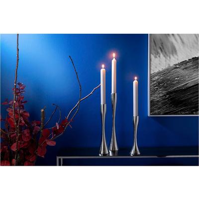 Kerzenständer FINK "LADY, Leuchter", silber (silberfarben), B:7cm H:36cm T:7cm Ø:7cm, Kerzenhalter Image