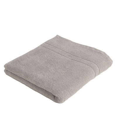 Handtuch WEWO FASHION "9518H", grau (lightgrau), B:50cm L:100cm, Frottee, Frottier, Handtücher (Packung), saugstark Image