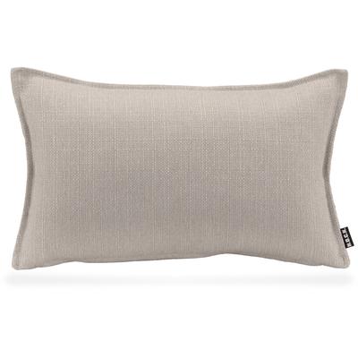 Dekokissen H.O.C.K. "Mali", beige (beige, unifarben), B:30cm H:10cm L:50cm, Polyester, Dekokissen_Sitzkissen_Kissenhüllen, einfarbig, Kissenhülle mit Füllung, 1 Stück Image