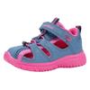 Sandale KANGAROOS "KI-Rock Lite EV", Gr. 28, midnight blau, daisy pink oc, Synthetik, Textil, sportlich, Schuhe