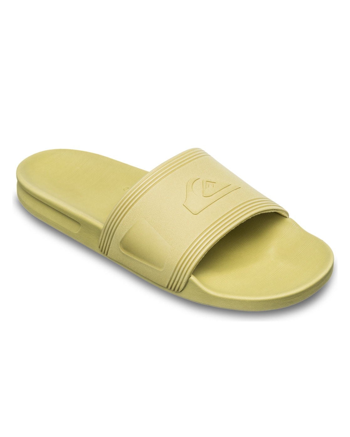 Sandale QUIKSILVER "Dockyard", Herren, Gr. 10 (43), grün (khaki), Obermaterial:Obermaterial: Synthetikmaterial / Futter: Textil / Außensohle: EVA;, Schuhe Sandale