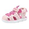 Sandale KANGAROOS "K-Mini", Gr. 25, frost pink, daisy pink, Synthetik, Textil, sportlich, Schuhe