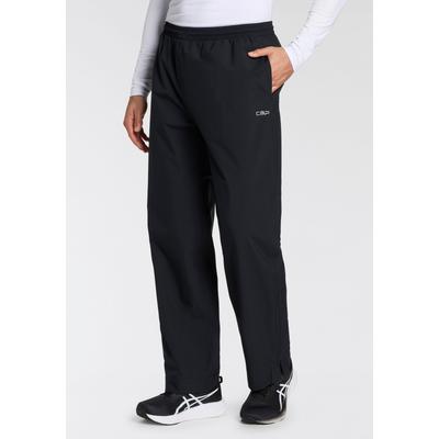 Regenhose CMP, Herren, Gr. M, N-Gr, schwarz (nero), Obermaterial: 100% Polyester, sportlich, Hosen
