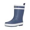 Gummistiefel ZIGZAG, Gr. 22, blau (dunkelblau, weiß), Gummi, casual, Schuhe, aus hochwertigem Naturkautschuk