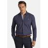 Businesshemd SIR RAYMOND TAILOR "Patty", Herren, Gr. M, EURO-Größen, blau, 20% Polyester, 80% Baumwolle, unifarben, casual, Langarm, Hemden, mit klassischem Kentkragen