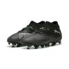 Fußballschuh PUMA "FUTURE 8 PRO FG/AG Fußballschuhe Jugendliche", Kinder, Gr. 31, schwarz cool light gray fluo grün, Obermaterial: Textil, Synthetik; Futter: Textil, Synthetik; Innensohle: Textil; Laufsohle: Synthetik, Schuhe