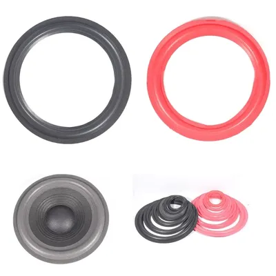 1pc Speaker Foam Rings Repair 4/5/6.5/8/10/12inch Suspension Surround Folding Ring Full Range Woofer