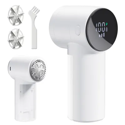 coldSky Fabric Shaver Lint Remover 3 Speeds Rechargeable Electric Portable Sweater to Remove Pilling
