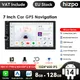 8G + 128G 7 pollici Autoradio Carplay 2 Din Android Auto Autoradio GPS per lettore multimediale Stereo universale unità principale di navigazione RDS