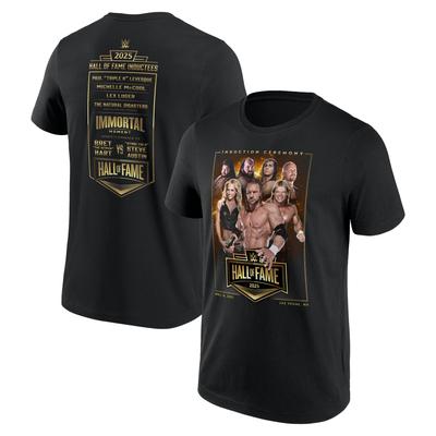 WWE Hall of Fame Class of 2025 T-Shirt - Schwarz - Herren Image