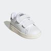 Sneaker ADIDAS SPORTSWEAR "ADVANTAGE LIFESTYLE COURT TWO HOOK-AND-LOOP", Kinder, Gr. 26, weiß (cloud weiß, legend ink, cloud weiß), Synthetik, sportlich, Schuhe, Design auf den Spuren des adidas Stan Smith