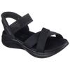 Sandale SKECHERS "ULTRA FLEX 3.0-NEVER BETTER", Damen, Gr. 41, schwarz, Textil, unifarben, sportlich, Schuhe, Freizeitschuh, Schlupfschuh mit Slip-ins Funktion, Topseller