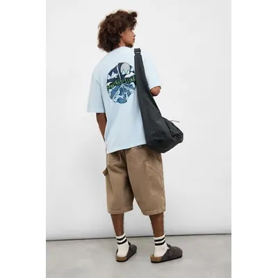 Temp Surf Co UO Exclusive Light Blue Landscape T-Shirt - Blue L at Urban Outfitters