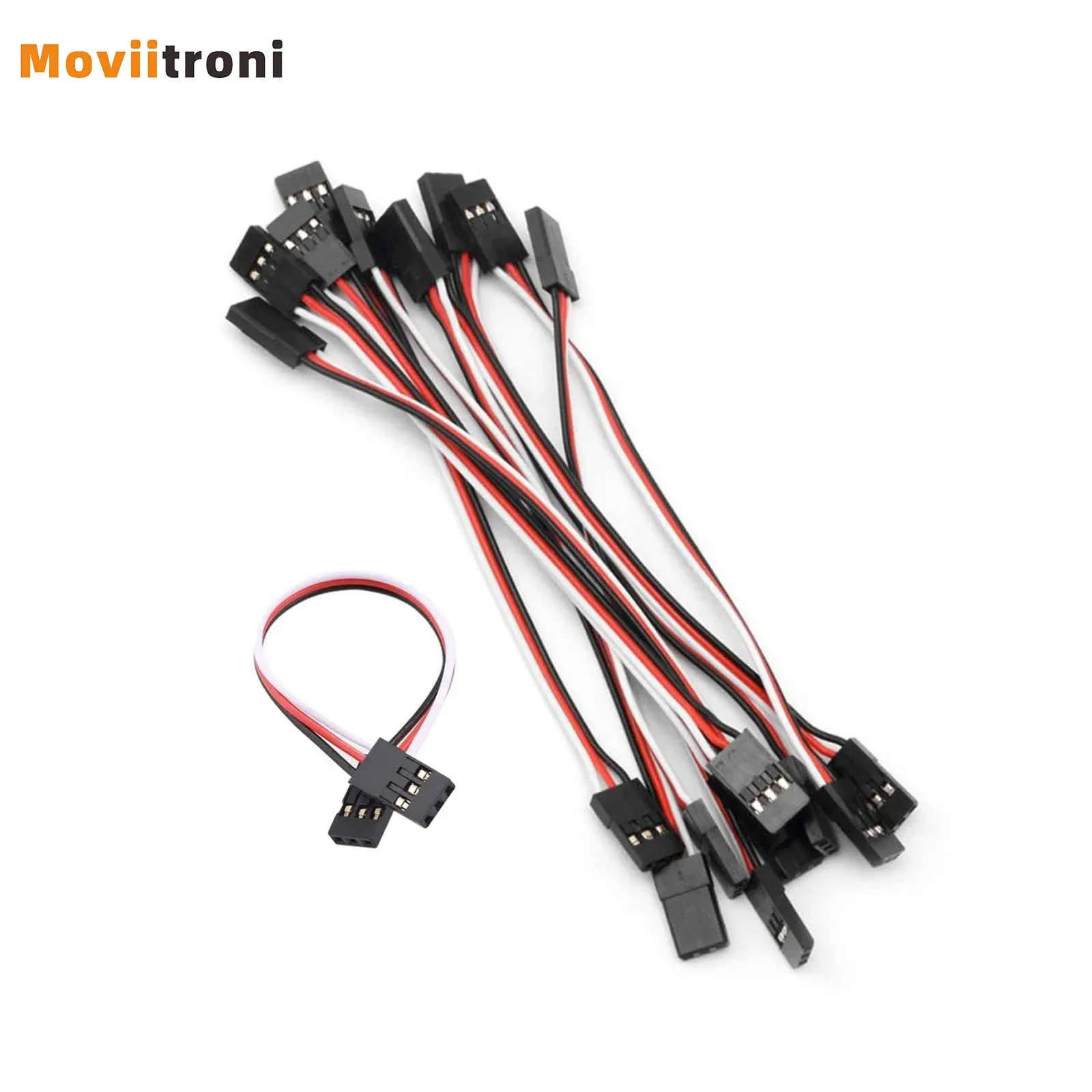 10 stücke Servo Verlängerung Kabel Servo Verlängerung Kabel Stecker auf Stecker Für JR Stecker Servo Flugzeug Quadcopter Auto Lkw Spielzeug Image