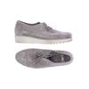 Ara Damen Halbschuh, Gr. 3.5, grau, Leder