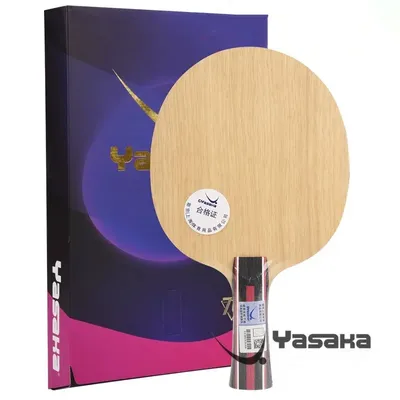 Yasaka Atletico Power Tischtennis Blade Inner In Aromatic 5+2 Carbon Fiber Attack Professional Original Yasaka Ping Pong bat Image