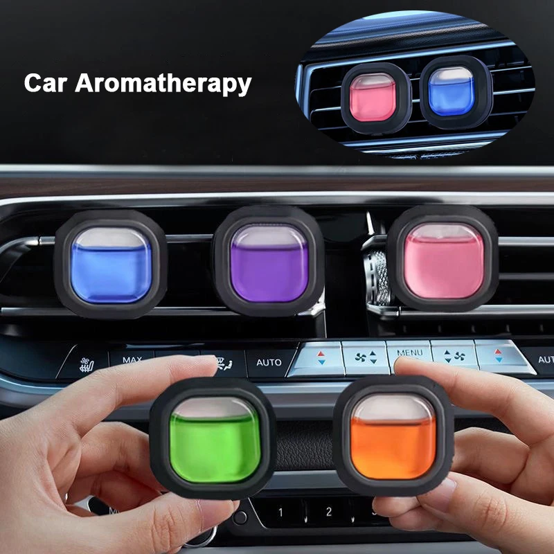 Auto Air Outlet Aromatherapie Clip Auto Duft mit ätherischem Öl Lufterfrischer Auto Innengeruch Entfernen Duft Parfüm Image