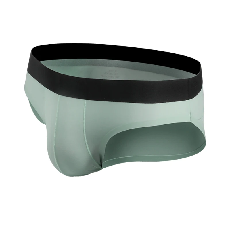 Unterwäsche Männer Eis Seide spurlose ultradünne Sommer atmungsaktive Männer Dreieck Unterwäsche Jungen transparent sexy kurze Shorts Image