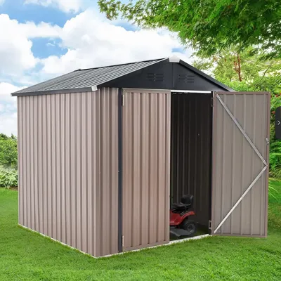 Fast Shipping.6x6 Sheds Storage Sheds & Outdoor Storage, Small Outdoor Storage Garden Shed Outside