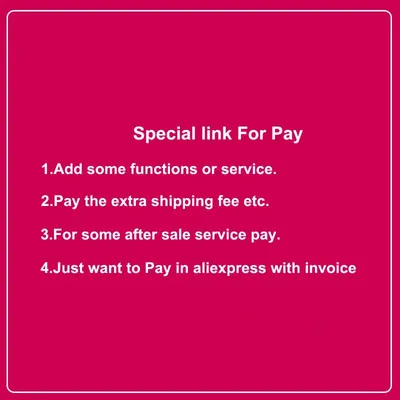 Special Link for Our Customers to pay the extra fee