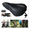 Bike Seat Cover Padded Wide Gel Soft Pad Exercise Bike Seat Cushion Wide Foam Bicycle Seat Cushion