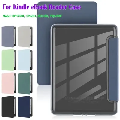 For Kindle Paperwhite 1/2/3/4/5 2024 12/11/10th Gen 6 6.8 7 inch e-Reader Case Acrylic Auto