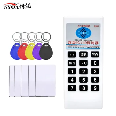 5YOA CDW02 RFID Reader 125Khz 13.56MHZ Frequency Copier Duplicator Cloner RFID IC Card Writer Access