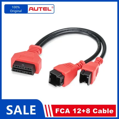 FCA 12+8 Adapter for Chrysler Work on Autel MaxiSys/IM608 /Launch X431 V/ OBDSTAR