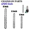 4 Inch 6Inch 8Inch Chainsaw Chain 1/4" .043" 28/37/45/48 DL Semi Chisel Electric Chainsaw Chain