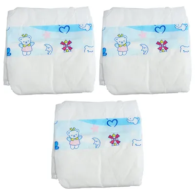 3 Pcs Dressing Diaper Diapers For Dolls Nappies Kids Pretend Play Toy Toys Accessories Baby