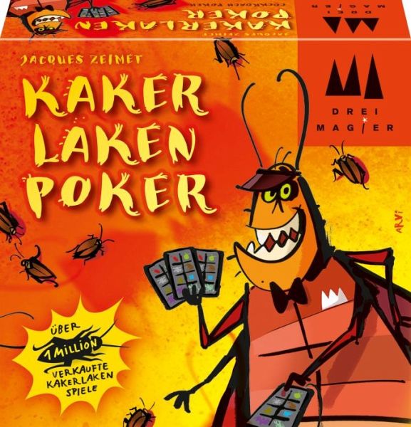 Kakerlaken-Poker (Kartenspiel) - Drei Magier Verlag / Schmidt Spiele