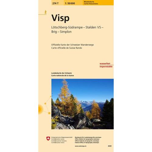 274T Visp Wanderkarte
