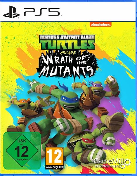 TEENAGE MUTANT NINJA TURTLES - Wrath of the Mutants (PlayStation 5) - GameMill