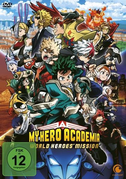 My Hero Academia - The Movie: World Heroes' Mission (DVD) - Crunchyroll