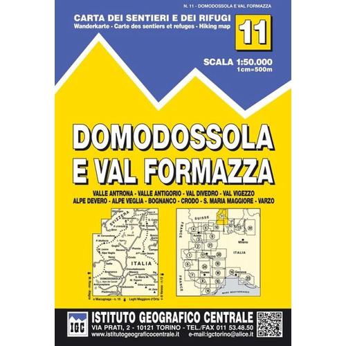 IGC Wanderkarte Domodossola e Val Formazza