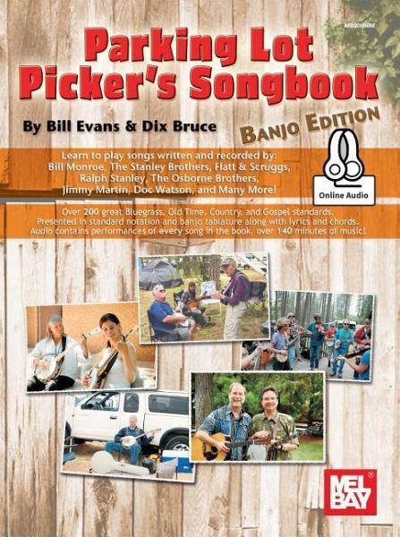 Parking Lot Picker's Songbook - Banjo - Bruce Dix