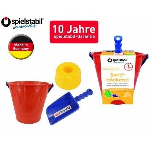 Spielstabil 7504 - Sandbäckerei, 3-teilig, Sandspielzeug - Fuchs