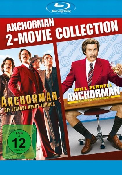 Anchorman 2 Movie Collection - 2 Disc Bluray (Blu-ray Disc) - Paramount Home Entertainment