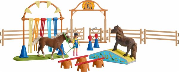 Schleich Farm World 42481 - Pony Agility Training - Schleich