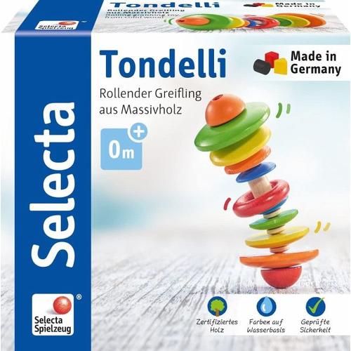 Selecta 61042 - Greifling, Tondelli, Holz, 12 cm - Selecta