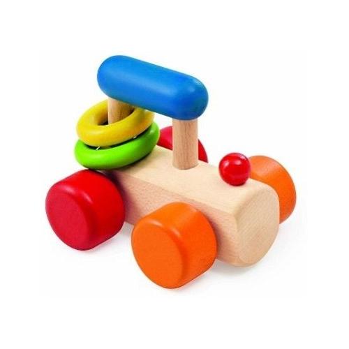 Selecta 61028 - Greifling, Rolina, Lok, Holz, 8,5 cm - Selecta Spielzeug
