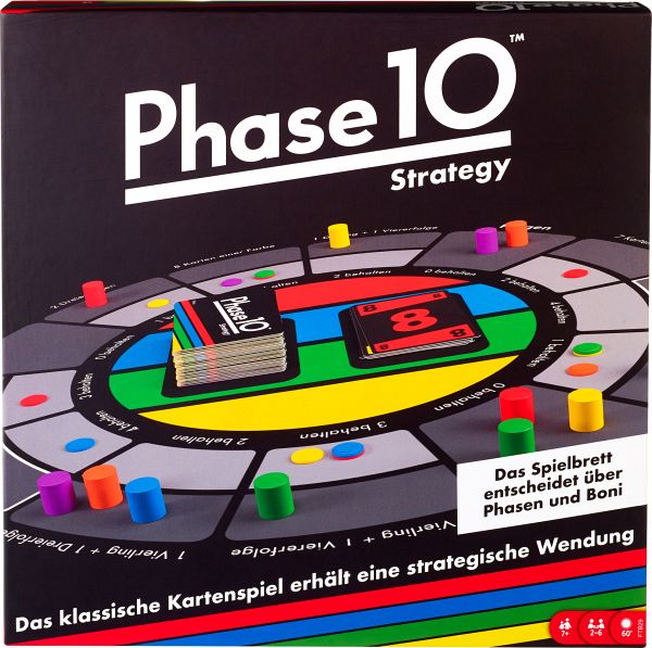 Phase 10 Strategy Brettspiel (Spiel) - Mattel