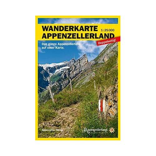 Wanderkarte Appenzellerland