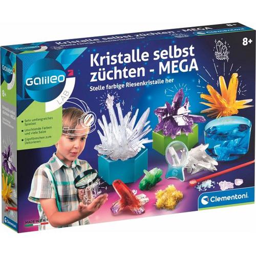 Kristalle selbst züchten Mega (Experimentierkasten) - Clementoni