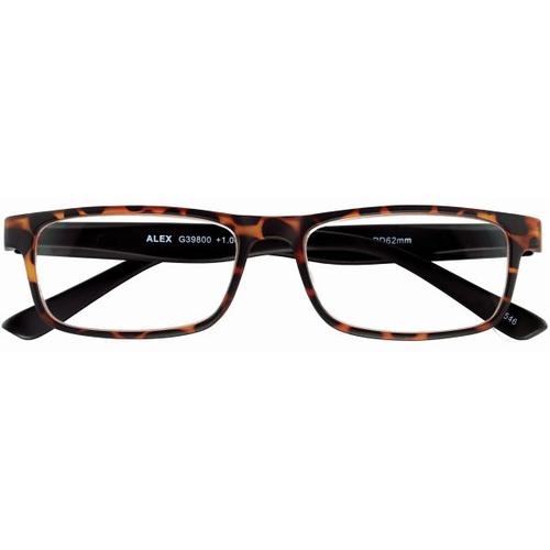Lesebrille ALEX, havanna, +1.50 dpt